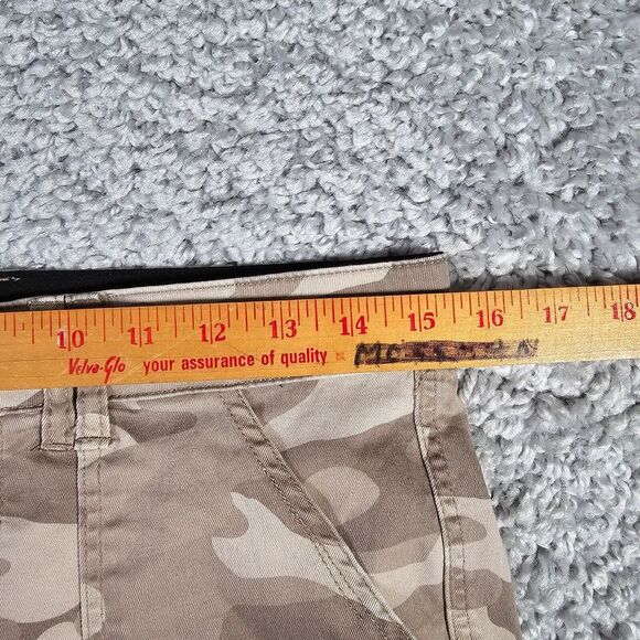 Democracy Jeans Womens 6 Brown Camo Skinny Ankle Ab Technology Stretch - Picture 9 of 14